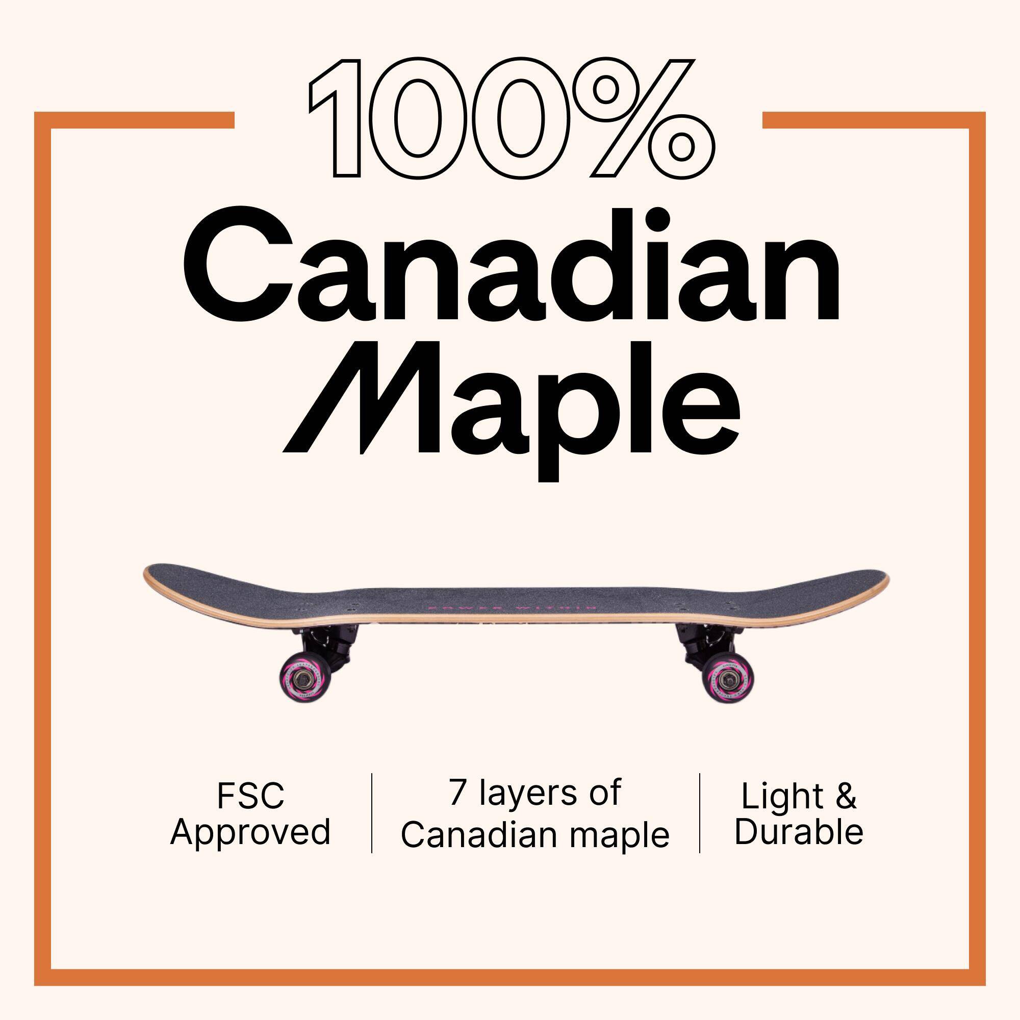 Kids & Adult Skateboard 7.75 Inch CP100 - Dragon -  4