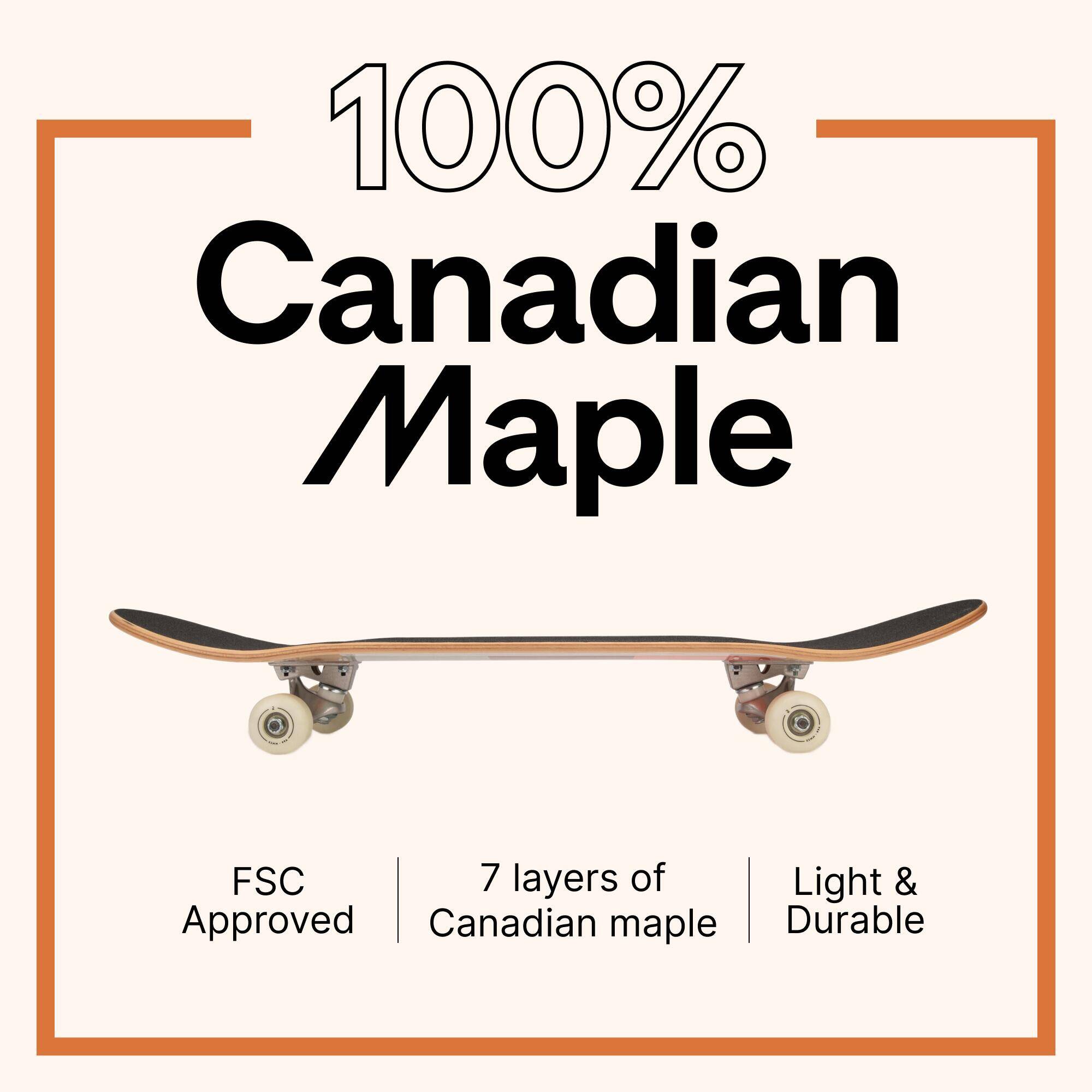 Kids and Adult Skateboard 8 Inch CP100 -  4