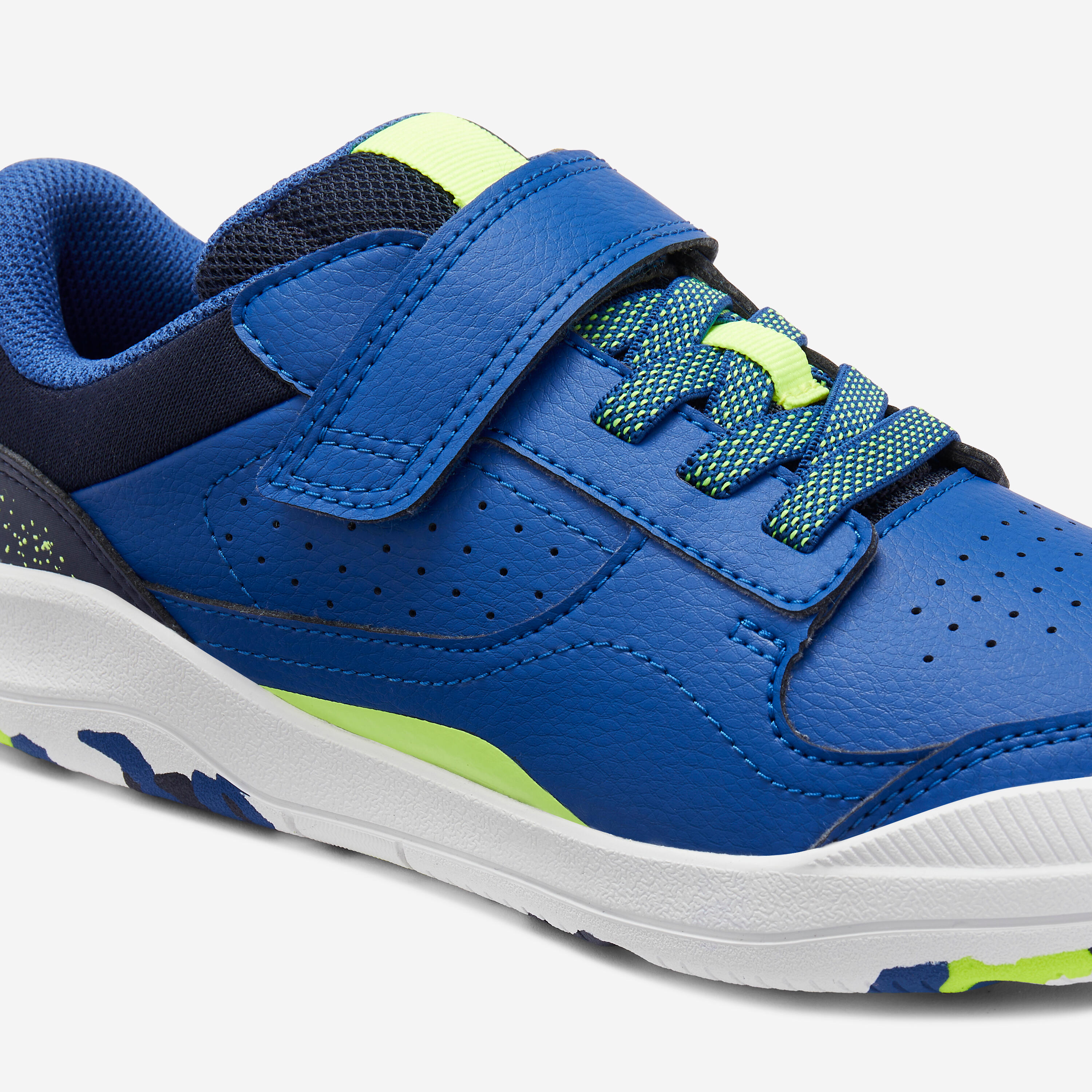 Zapatillas deportivas velcro Niños Playventure Yard azul del 28 al 39 4/8