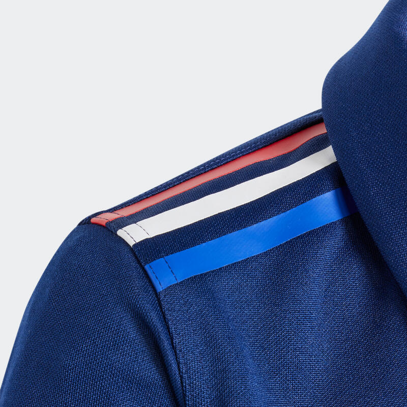 Maillot de rugby xv de france enfant, réplica ffr 2024/2025 bleu