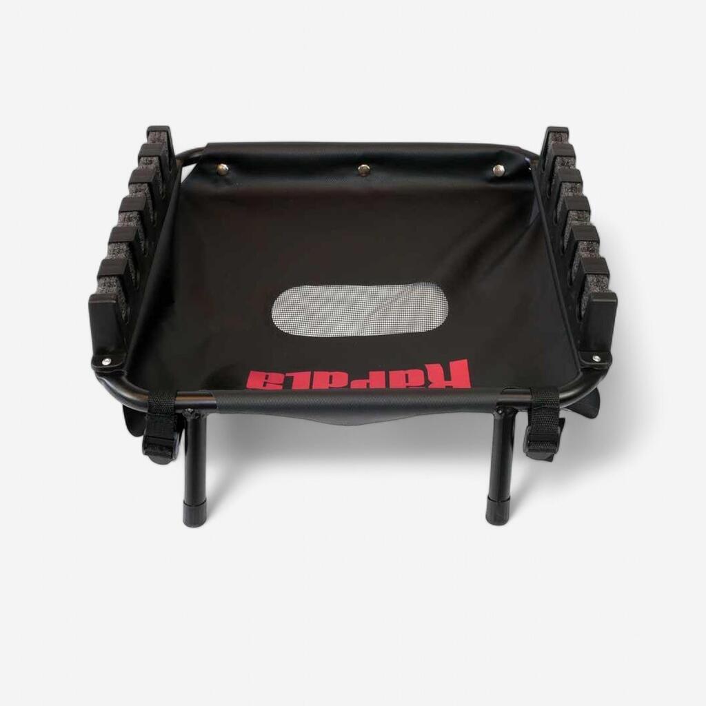 Float Tube rod rest for 6 fishing rods