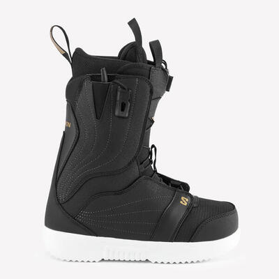Snowboard Boots Damen Zone Lock Schnürung Allmountain - Salomon Pearl