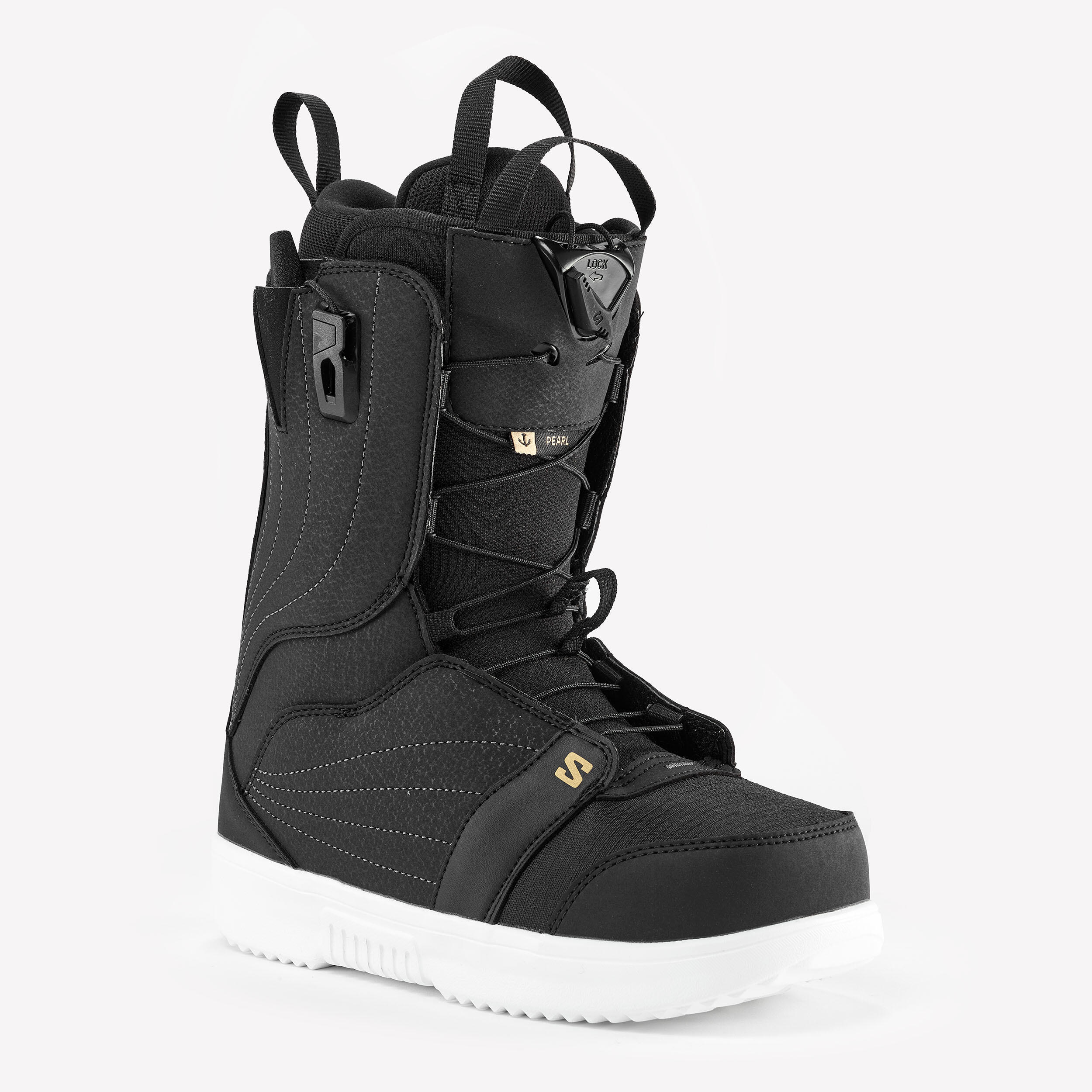 SALOMON - Boots Snowboard All Mountain pearl zone lock Damă