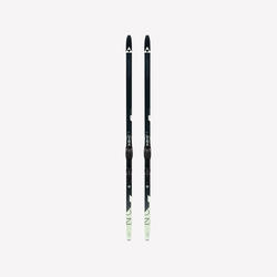 SKI DE FOND CLASSIQUE PEAUX TWIN SKIN CRUISER EF + fixations