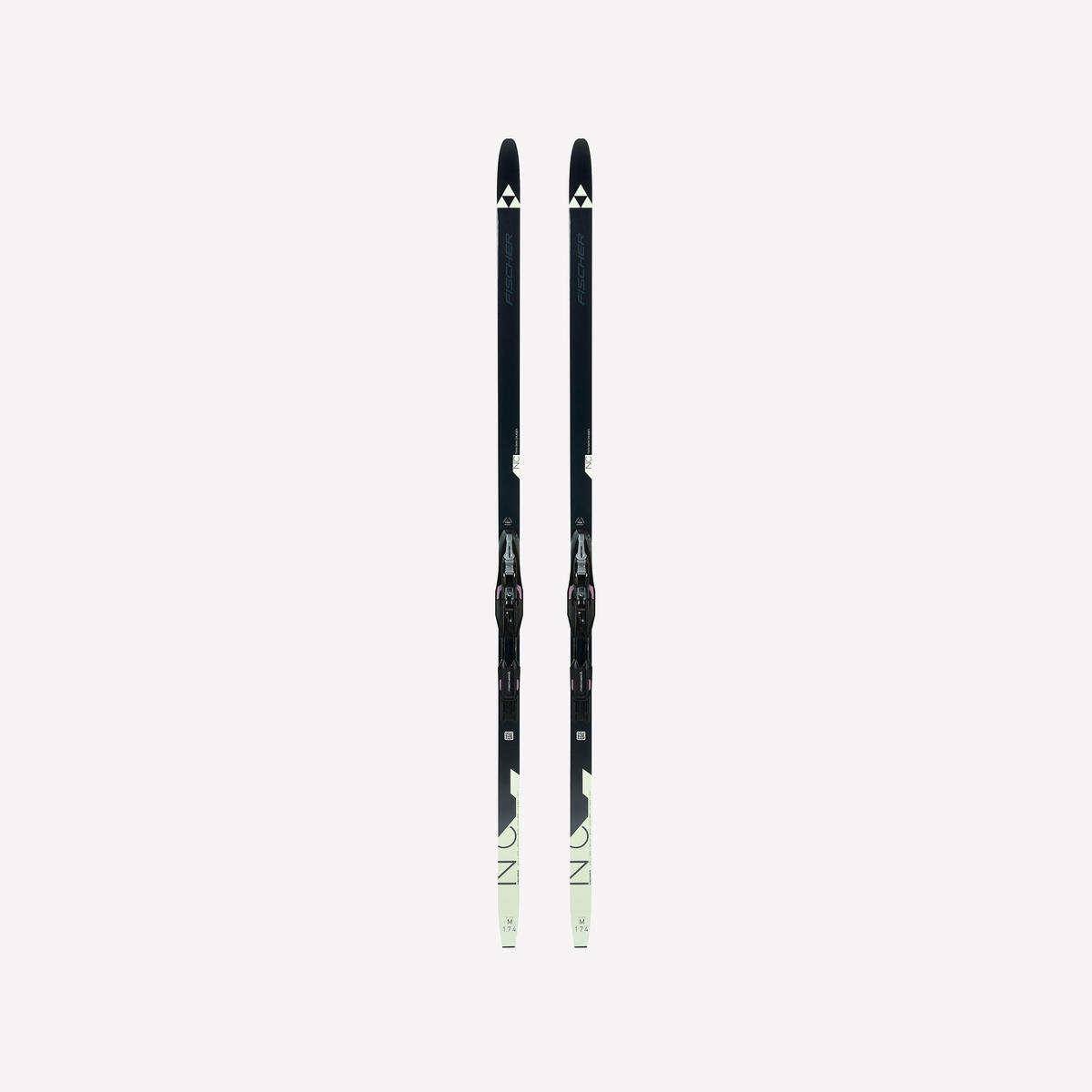 SKI DE FOND CLASSIQUE PEAUX TWIN SKIN CRUISER EF + fixations