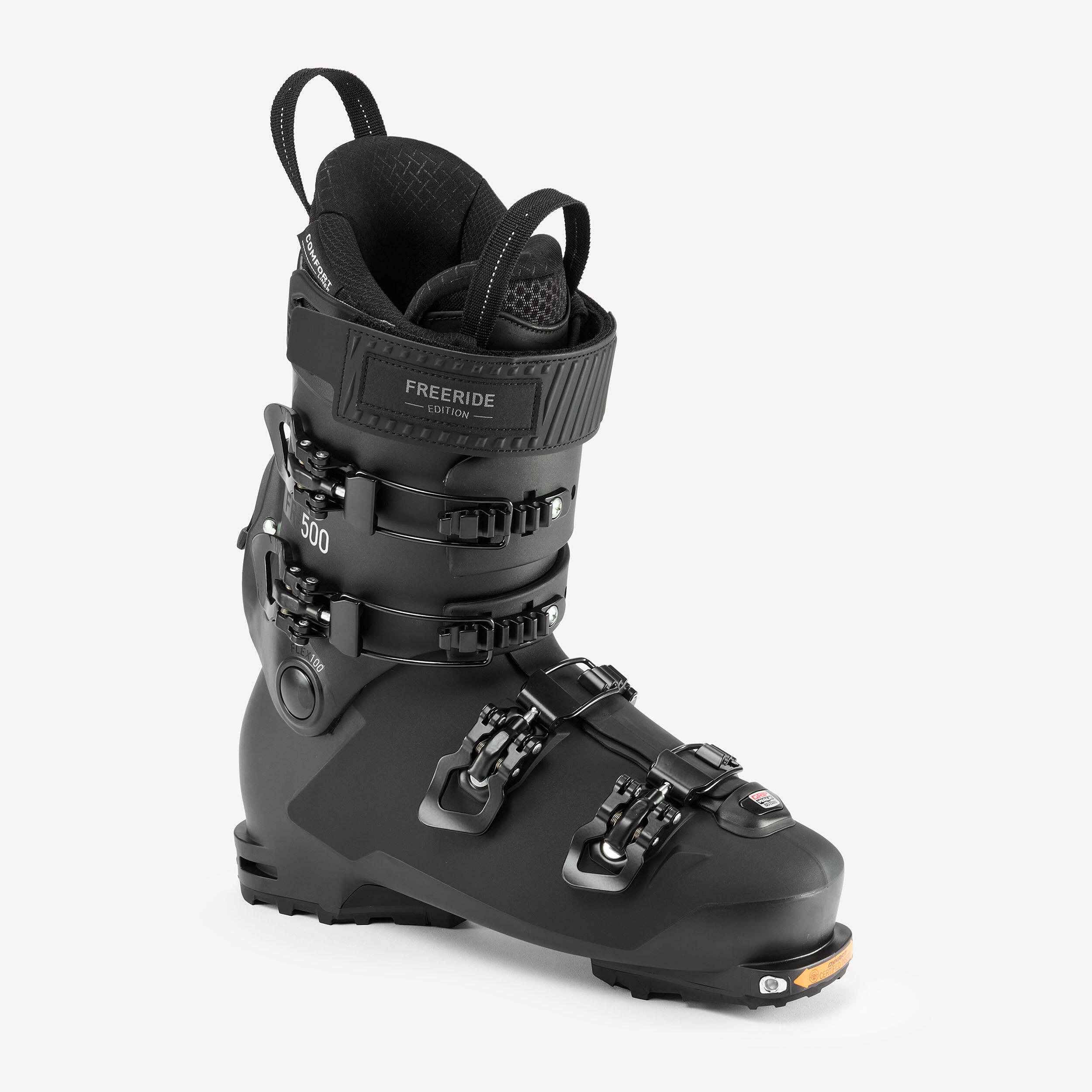 Downhill Ski Boots - 500 FR 100 Lowtech Flex - WEDZE