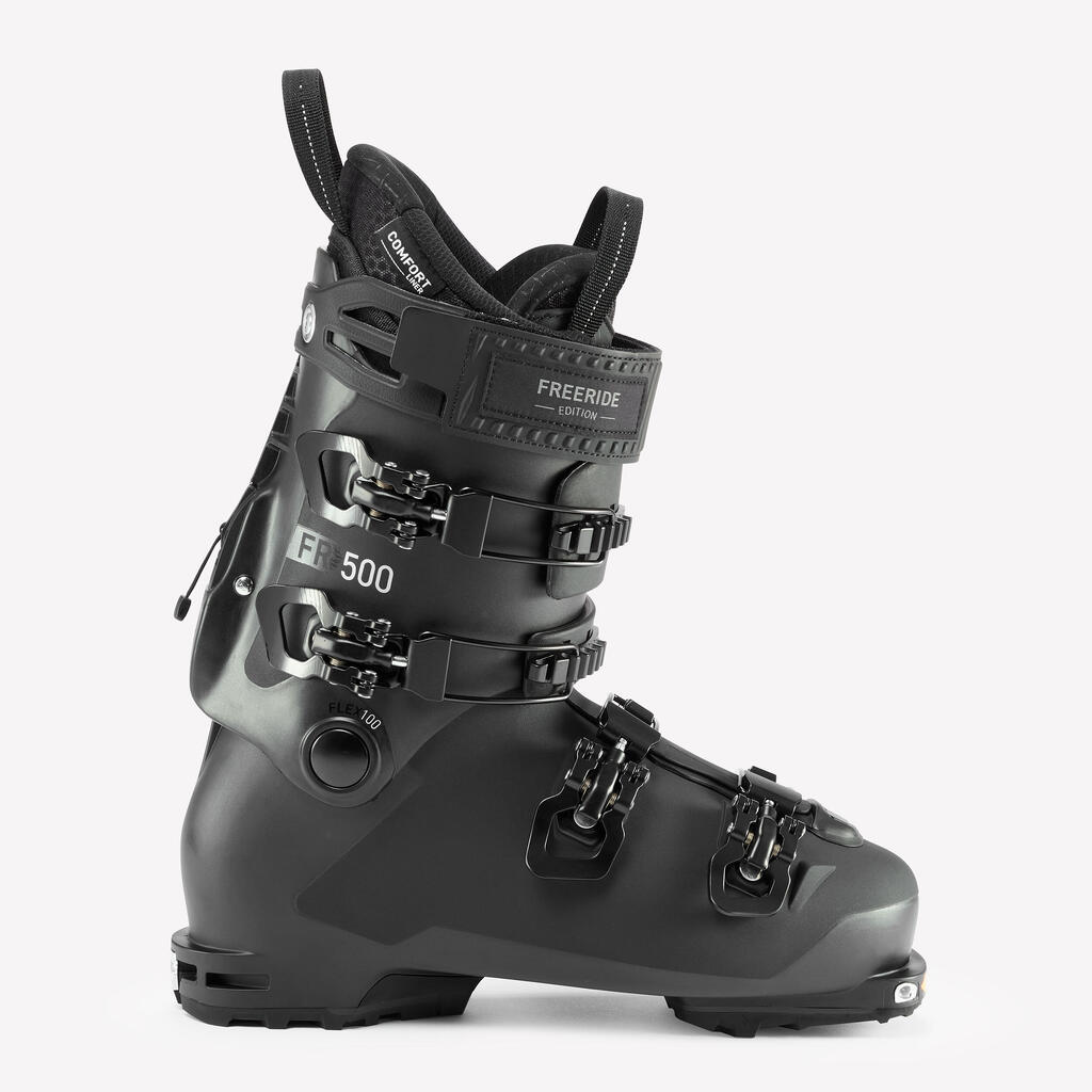 Μπότες σκι ενηλίκων αλπικού freeride free touring σκι - FR500 Lowtech Flex 100