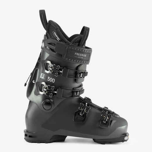 
      ADULT ALPINE FREERIDE FREE TOUR SKI BOOTS WEDZE FR500 LOWTECH FLEX 100
  