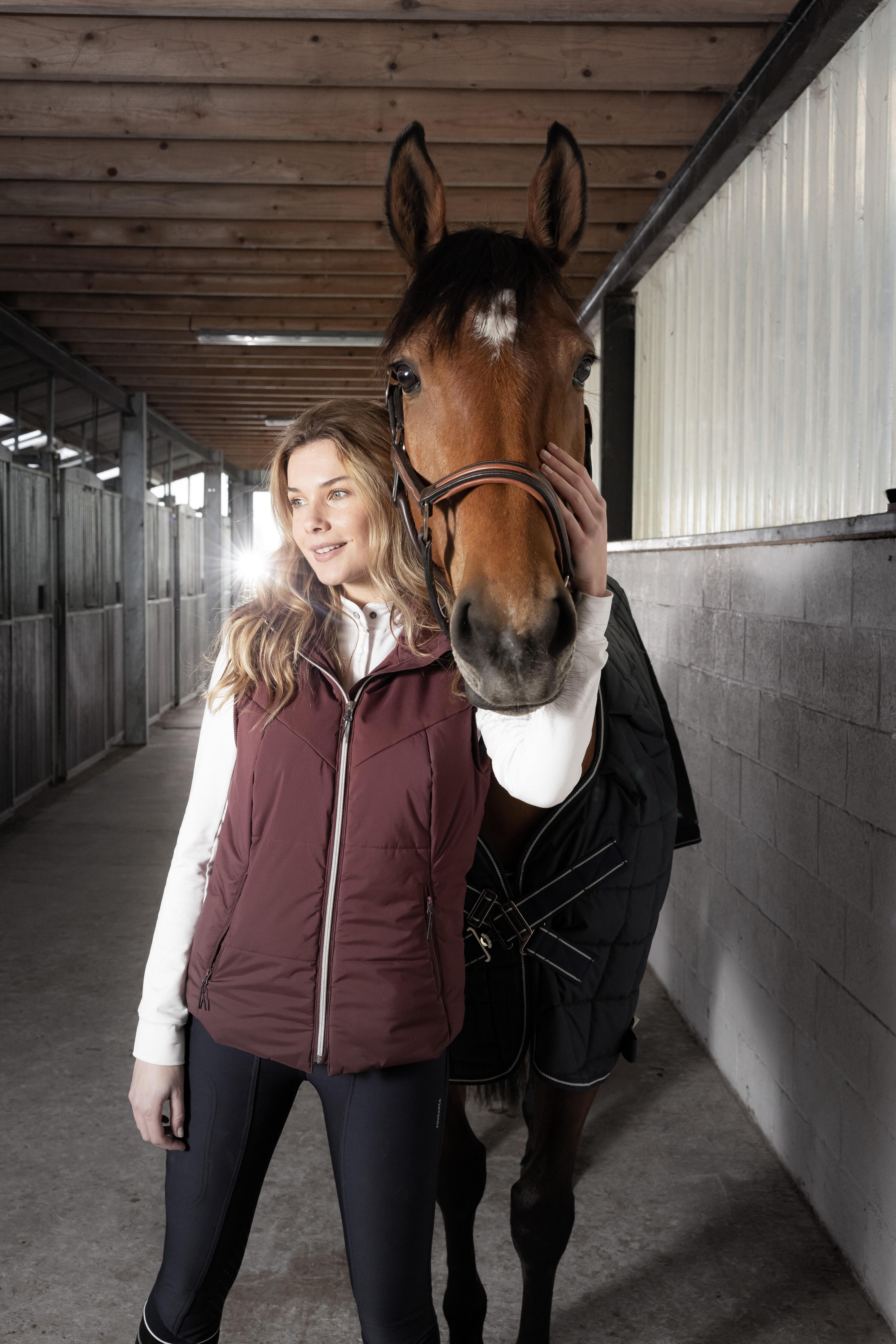 Coperta equitazione pony e cavallo COMBO 200 scuderia blu 11/12