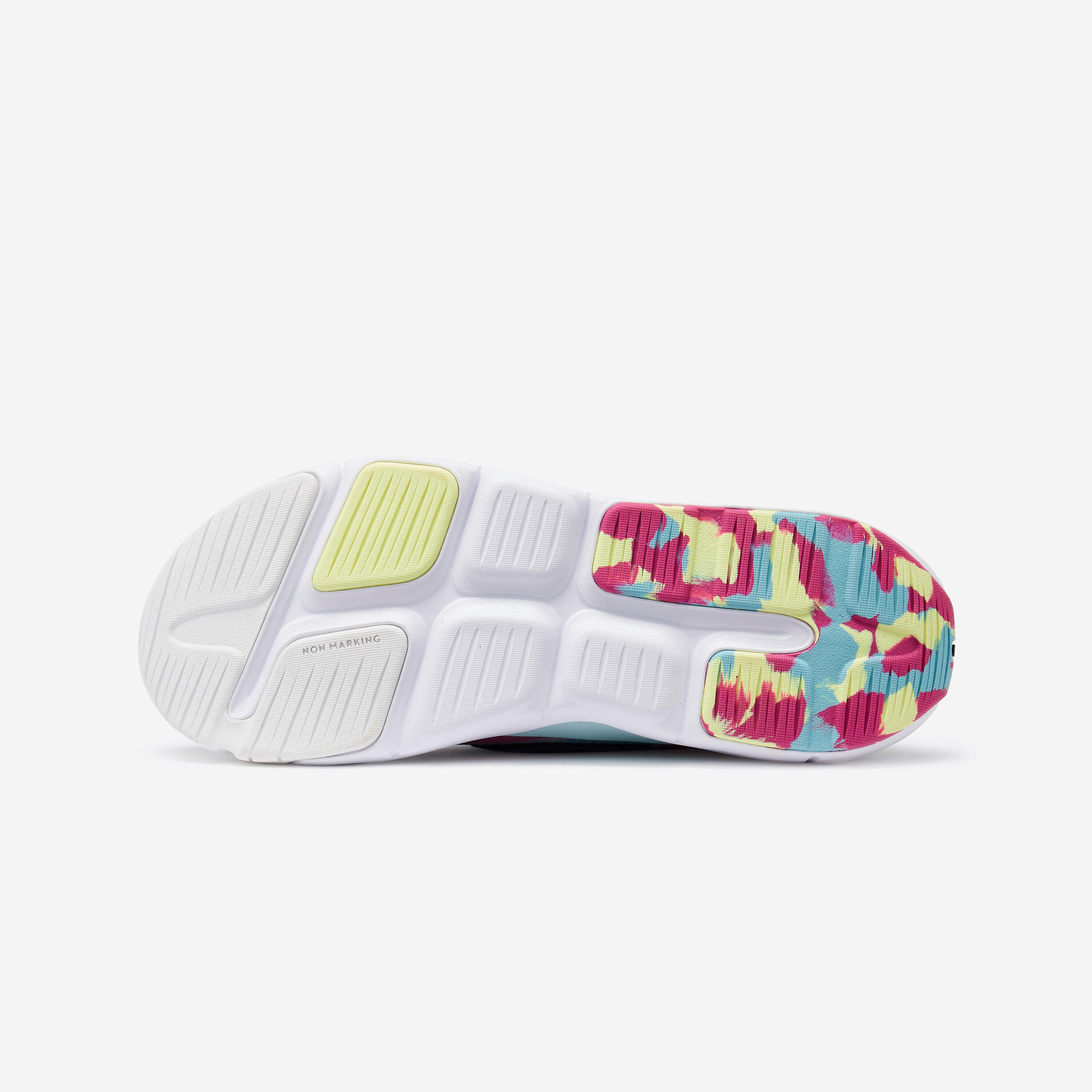 Kids' Unisex Easy-On Multisport Trainers Playful City - Blue & Pink 4/6