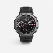 Reloj inteligente deportivo GPS pantalla AMOLED, T-Rex 3 negro 