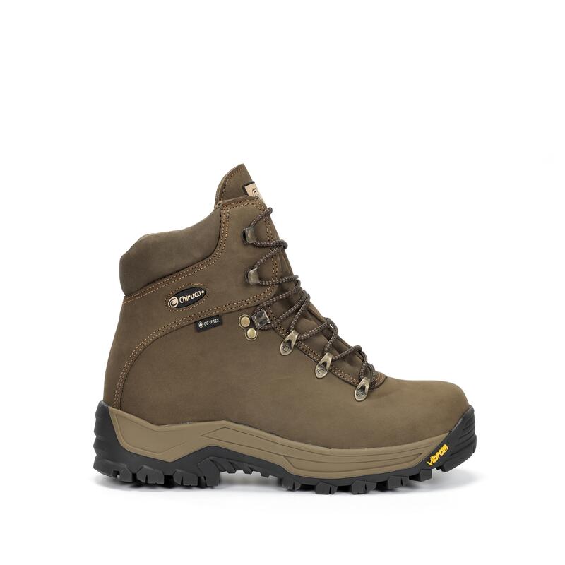 Botas Caza Chiruca Gamo Nobuck Verde Gore Tex Impermeable Suela Vibram