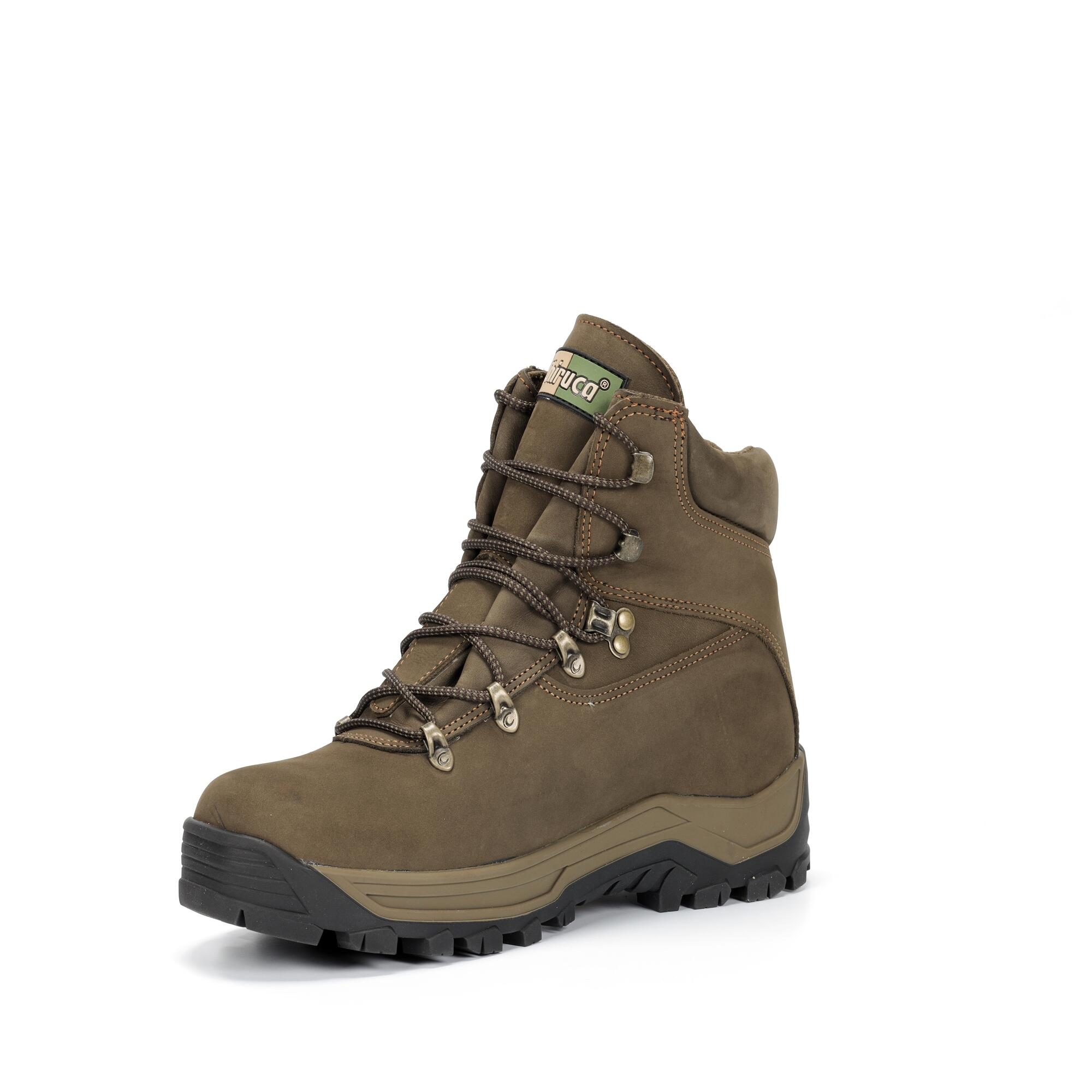 Botas Caza Chiruca Gamo Nobuck Verde Gore Tex Impermeable Suela Vibram 3/6
