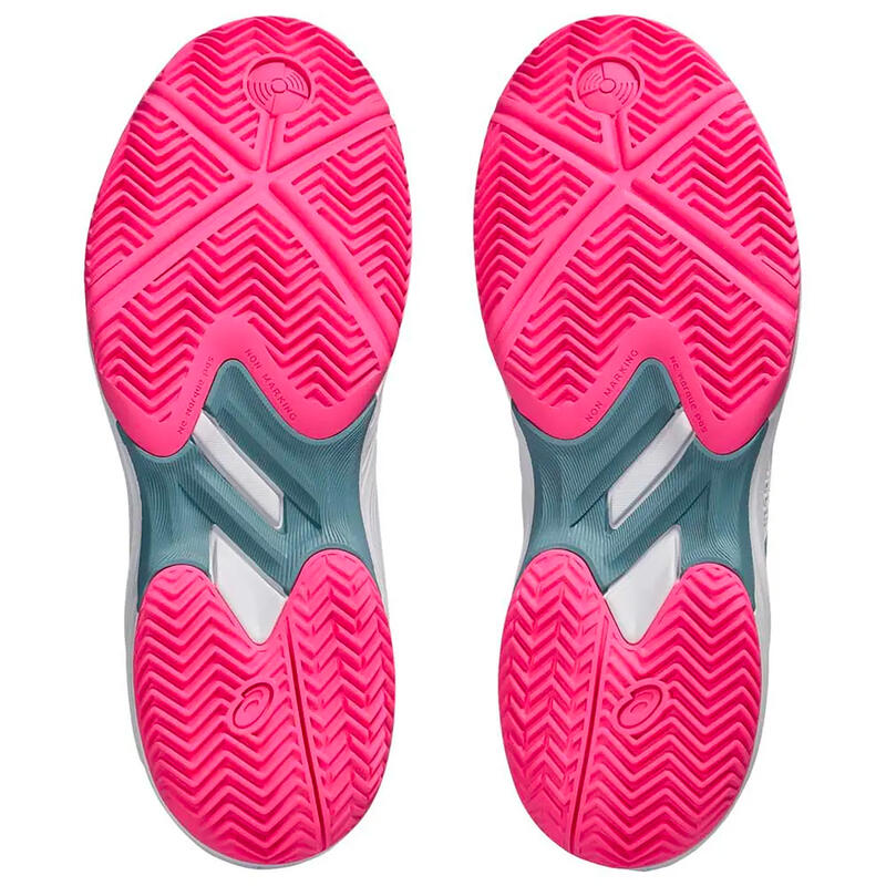 Padelschoenen voor dames Gel Game 9 wit roze