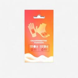 Lot De 2 Chaufferettes De Poches Réutilisables TRANQUILISAFE - Orange - Neuf
