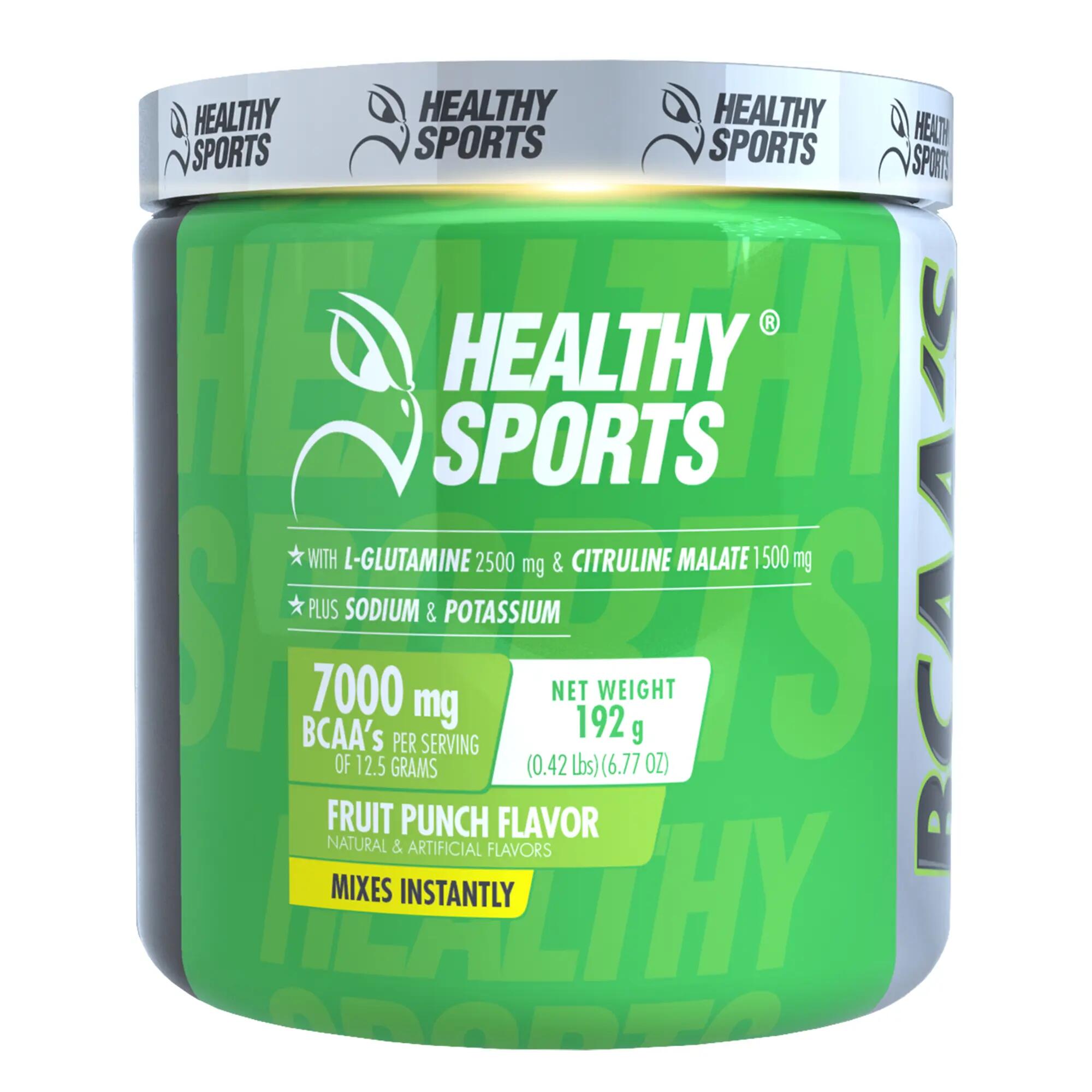 Suplemento dietario en polvo de BCCA's de 192gr Healthy Sports 2/5