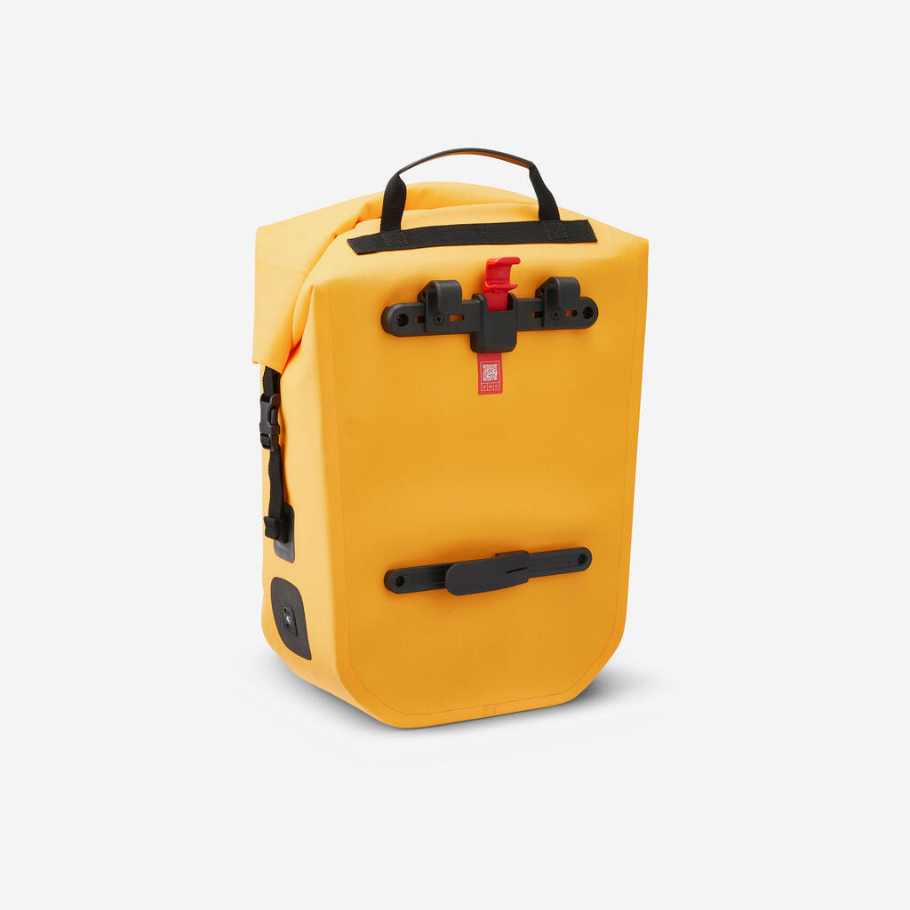 Vodoodporna torba za kolo 900 27 L - zelena