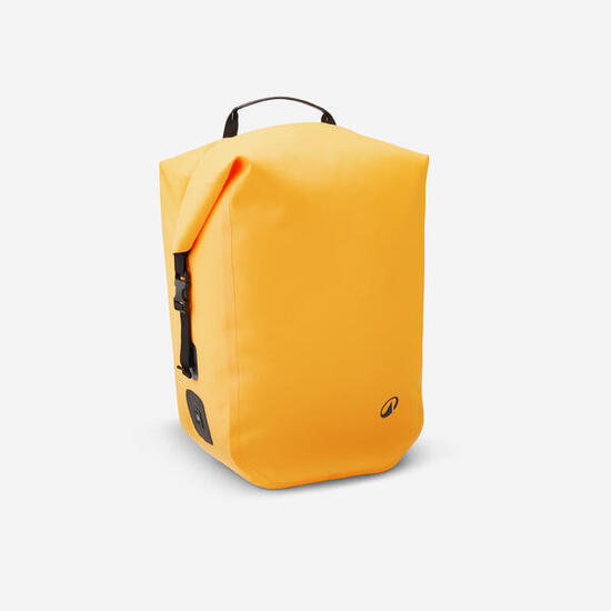 Borsa bici città 900 27L impermeabile verde