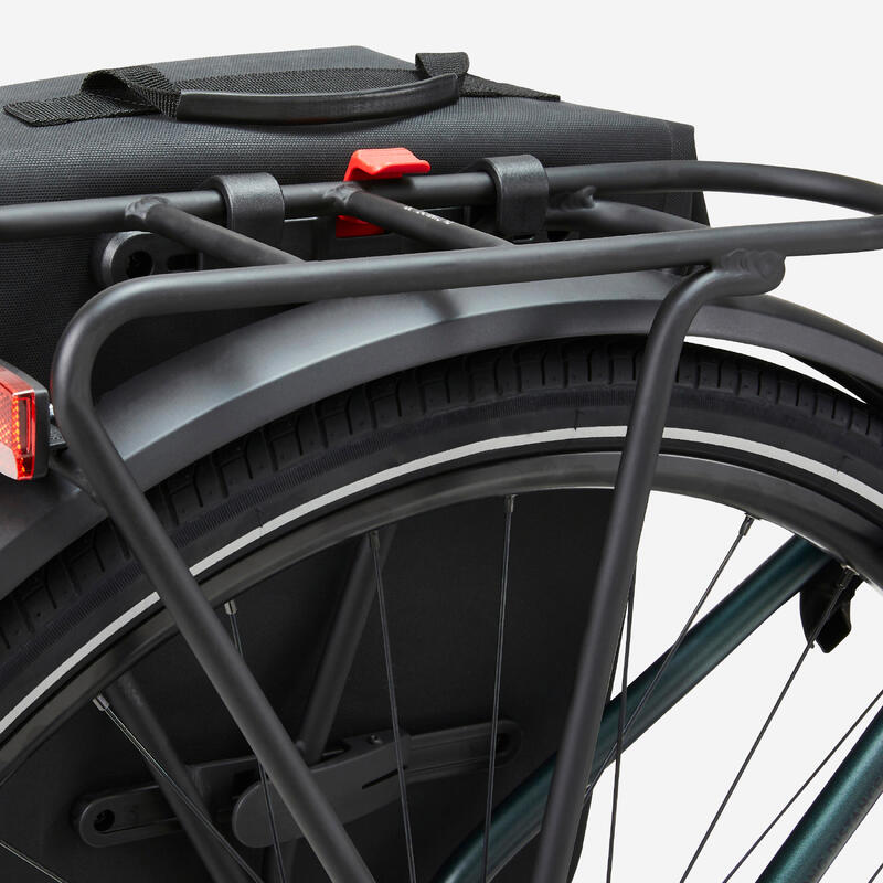 Sacoche vélo 900 27L imperméable noir