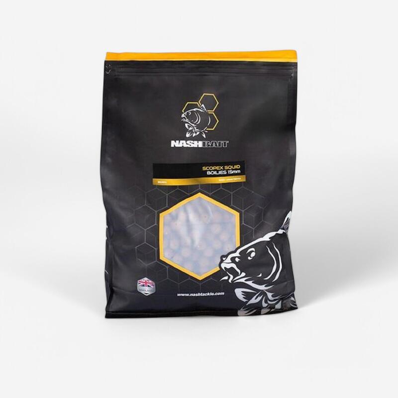 Kulki proteinowe Caperlan Nash 20 mm scopex/squid natural 1 kg