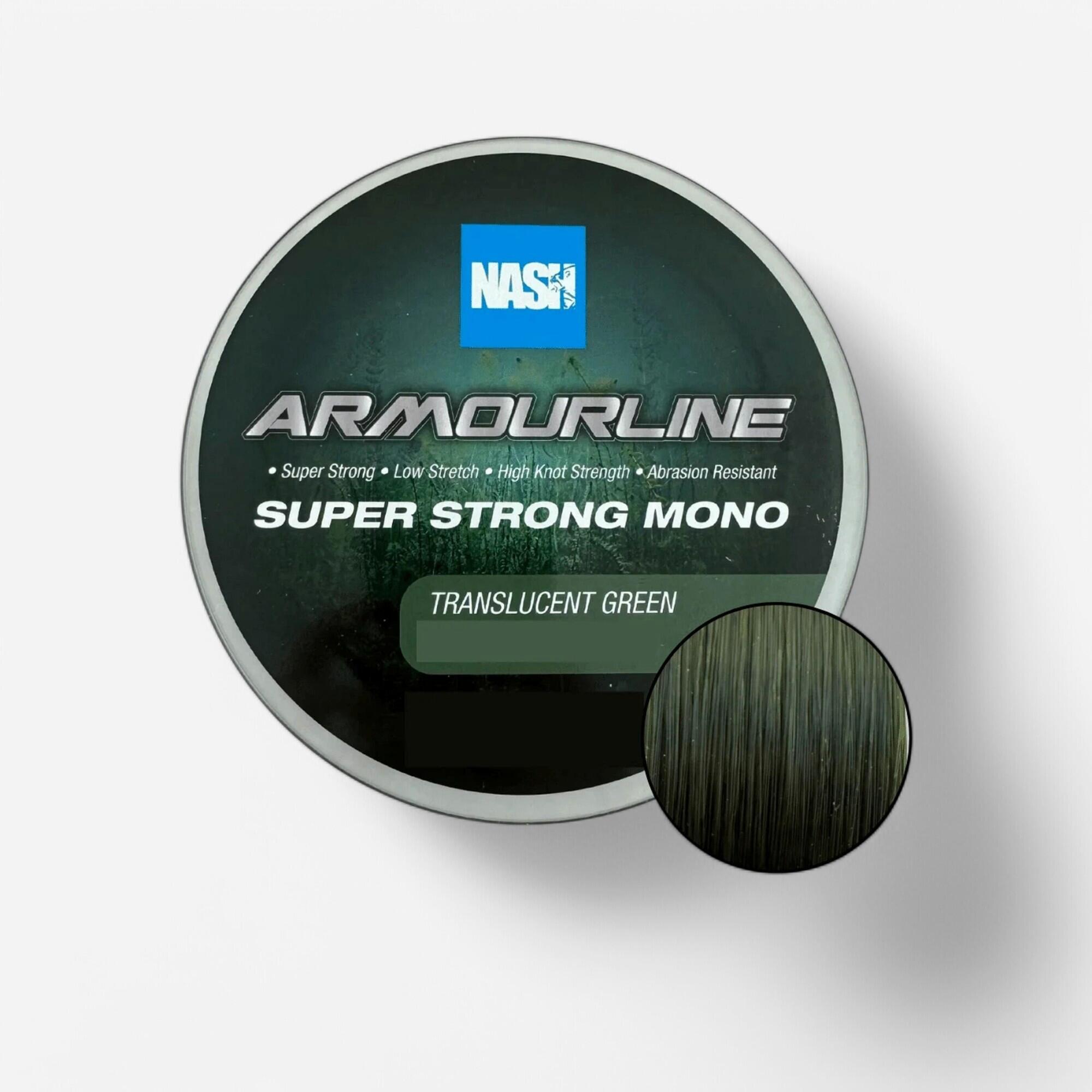 NASH Angelschnur Armourline superstark Monofil 0.35 mm 1000 grün Karpfenangeln | 05055108960447 NASH Angelschnur Armourline superstark Monofil 0.35 mm 1000 grün Karpfenangeln | 05055108960447