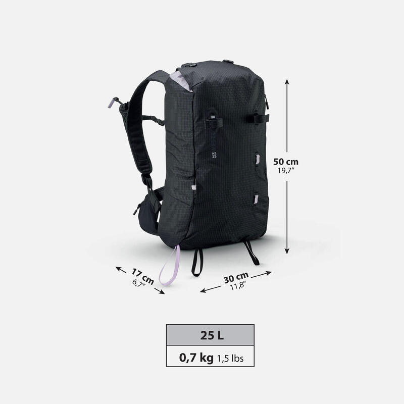 Rucsac schi de tură Wilder 25l Negru