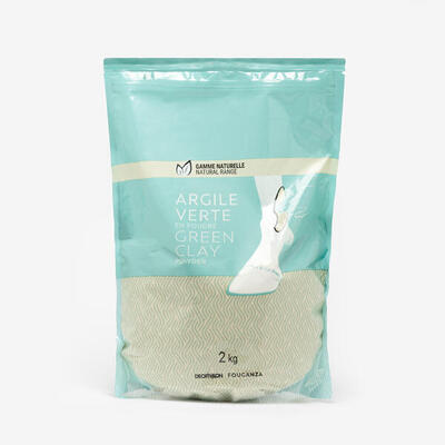Groene klei poeder paard en pony 2 kg