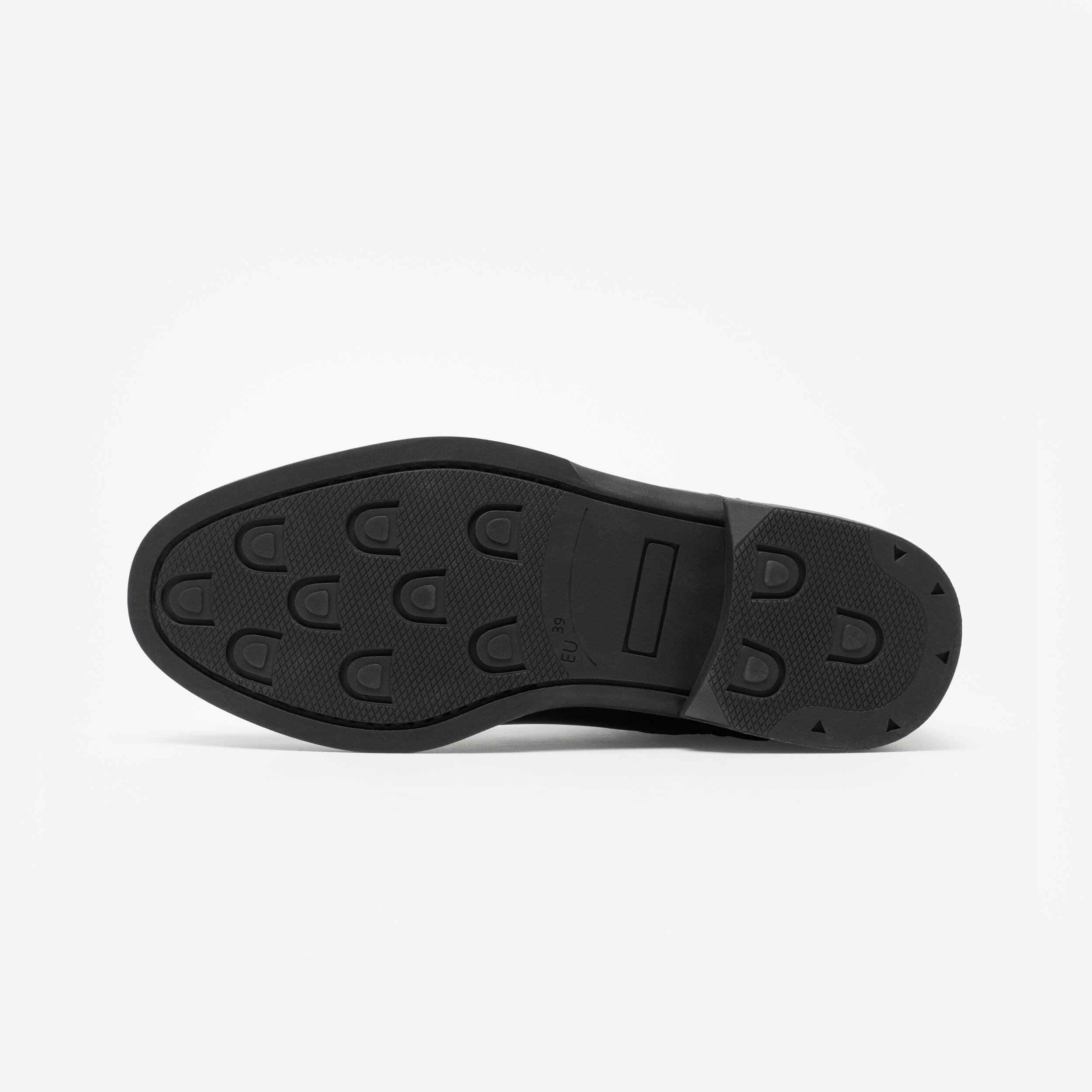 Reitstiefeletten 500 Damen/Herren schwarz 5/5