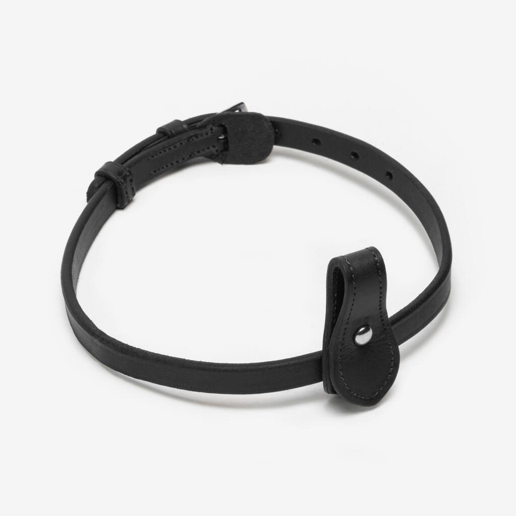 Horse Riding Noseband for Horses 580 - Black