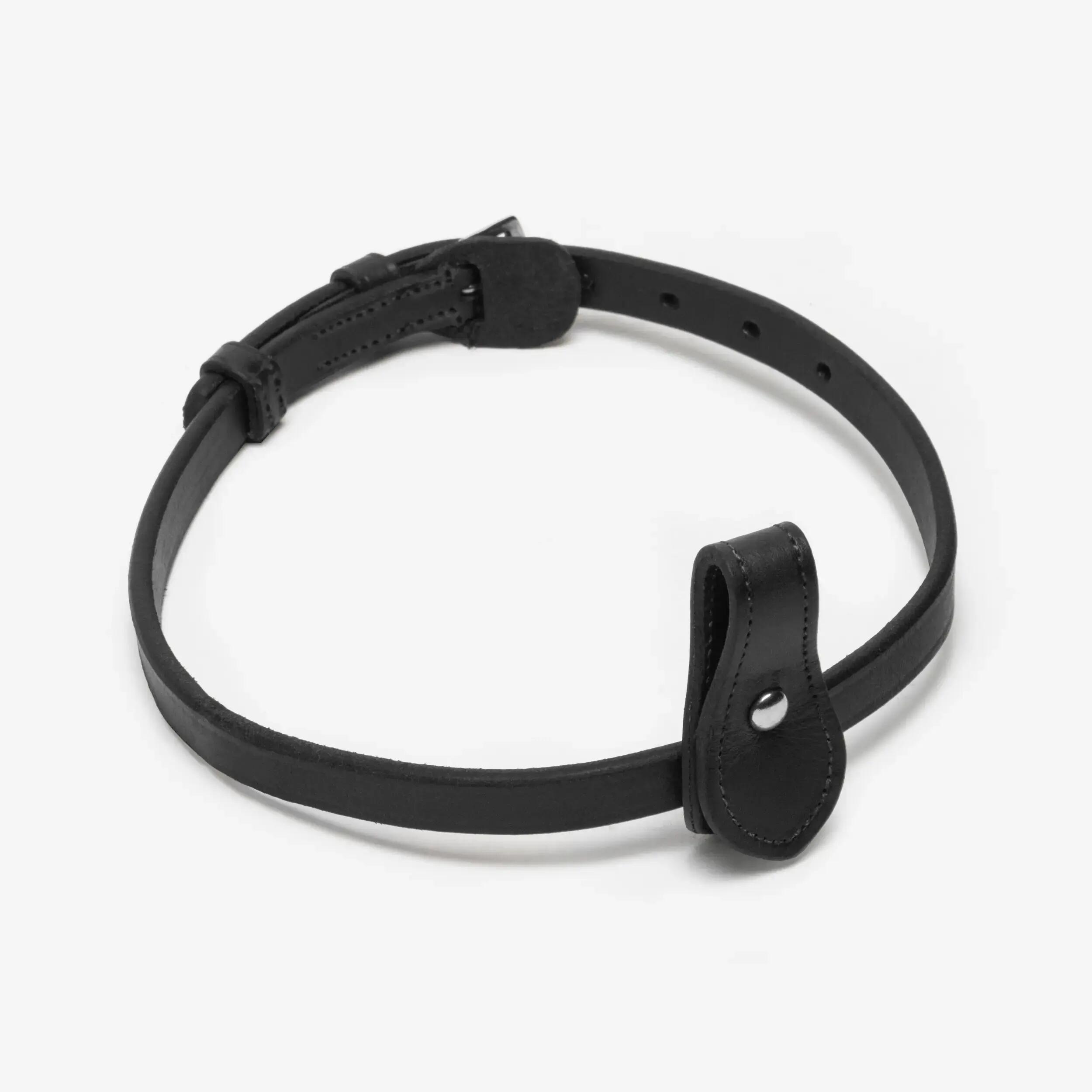 Horse Riding Noseband - Black -  1