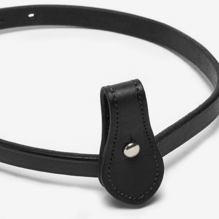 Ремень восьмерка кожаный 580 черный