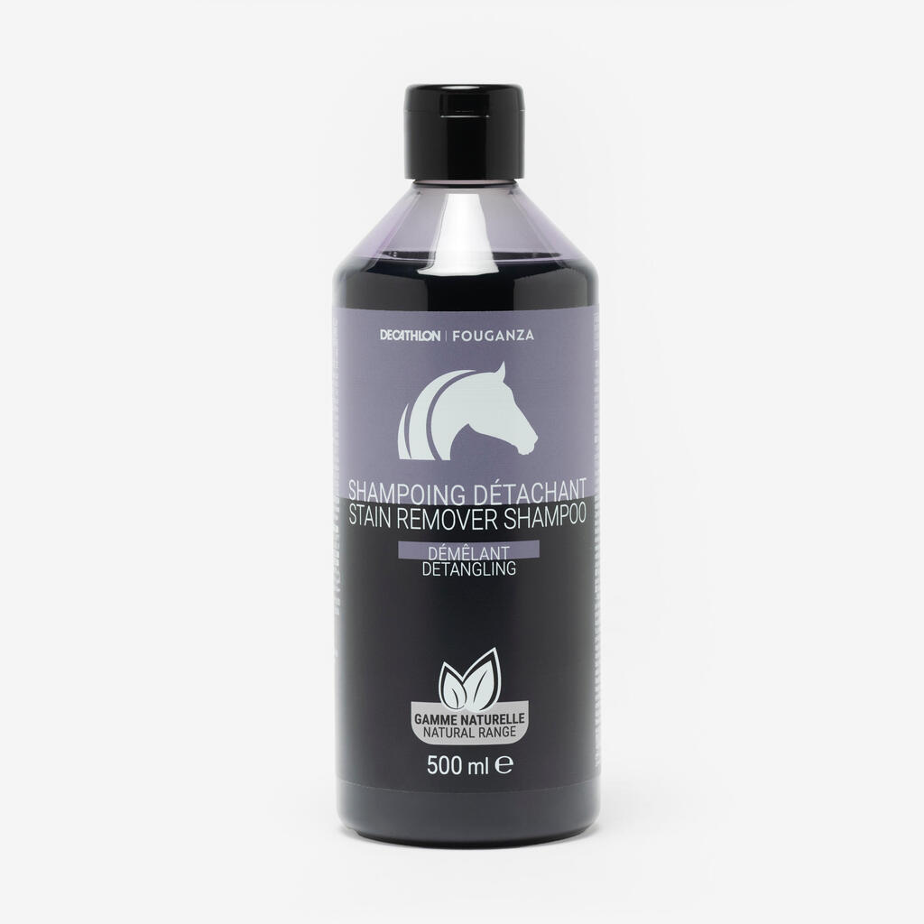Hobuste ja ponide siluv ja plekke eemaldav šampoon, 500 ml