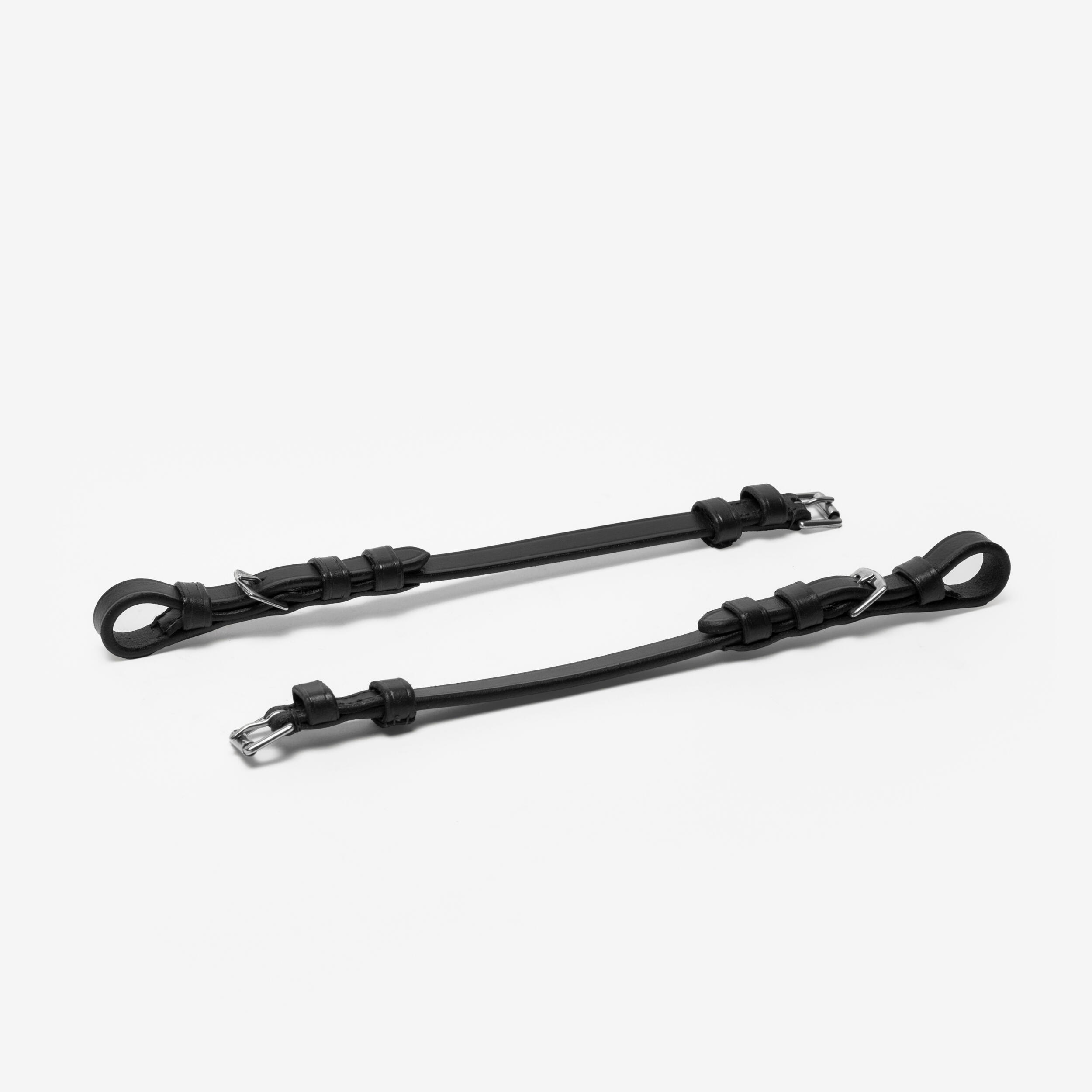 Montants pour filet 580 ou 900  équitation cheval ou poney noir X2 4/4