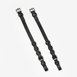 Montants pour filet 580 ou 900 équitation cheval ou poney noir X2