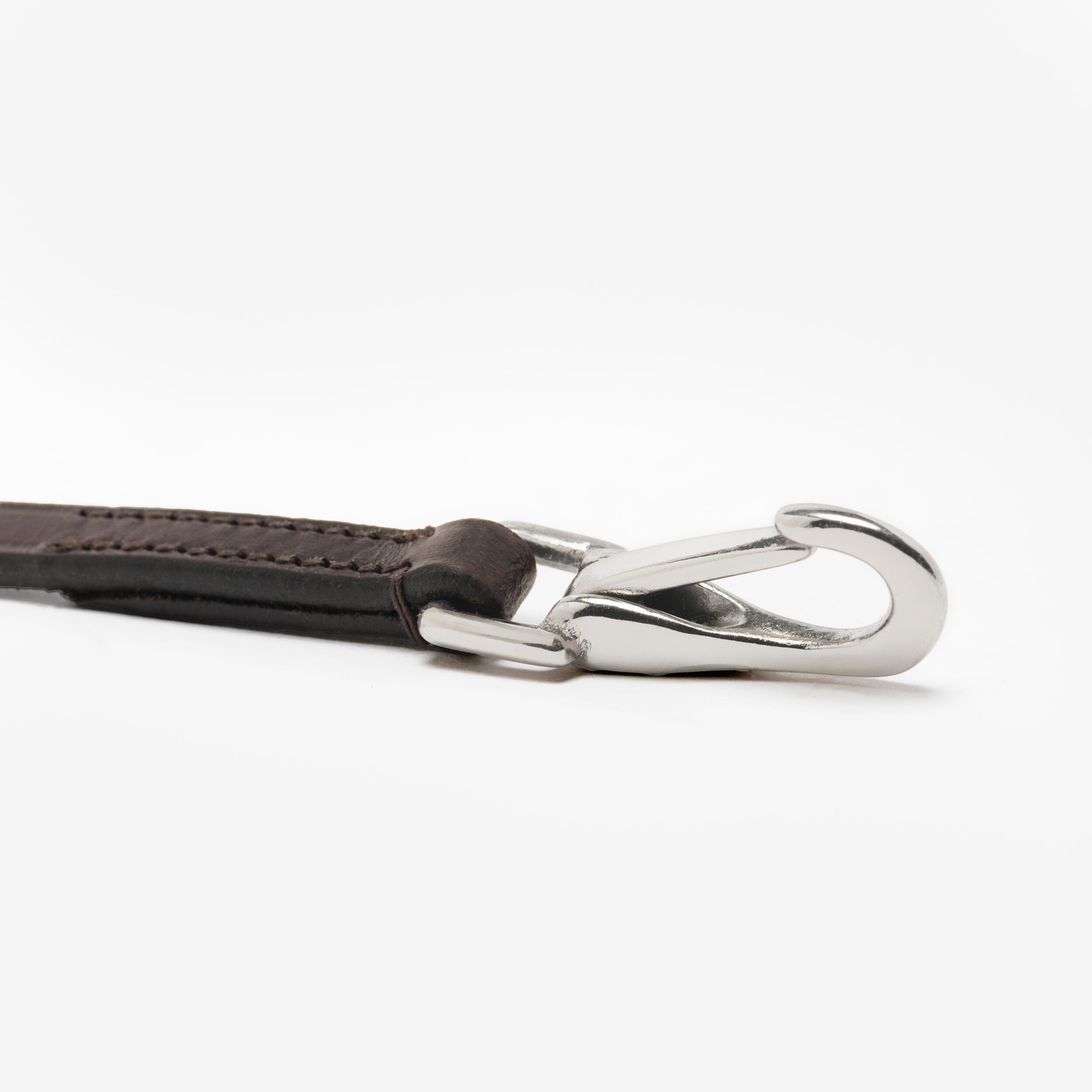 Sous gorge pour filet 580 équitation cheval ou poney marron 3/3