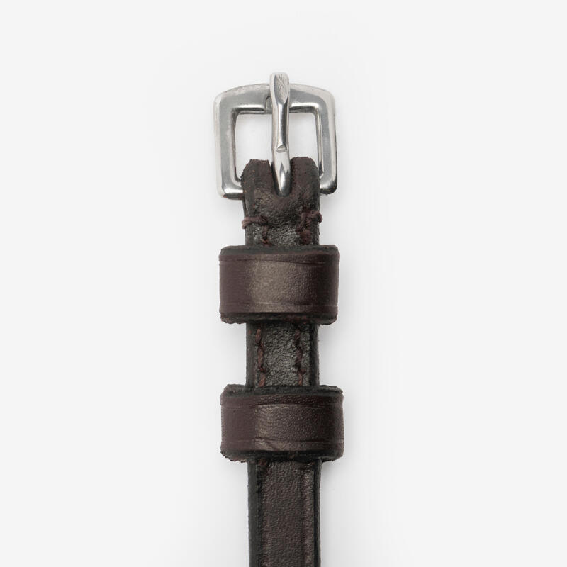 Sous gorge pour filet 580 équitation cheval ou poney marron