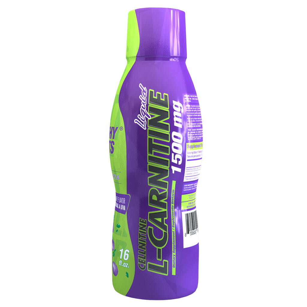 Suplemento líquido L-Carnitina de 1500mg Healthy Sports
