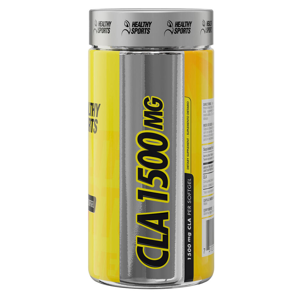 Suplemento tipo de ácido graso omega-6 de 90 cápsulas Cla Healthy Sports