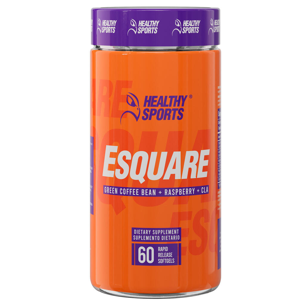 Suplemento dietético de 60 cápsulas Esquare Healthy Sports