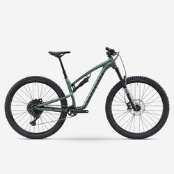 Vélo VTT tout suspendu All Mountain FEEL 700 S, vert