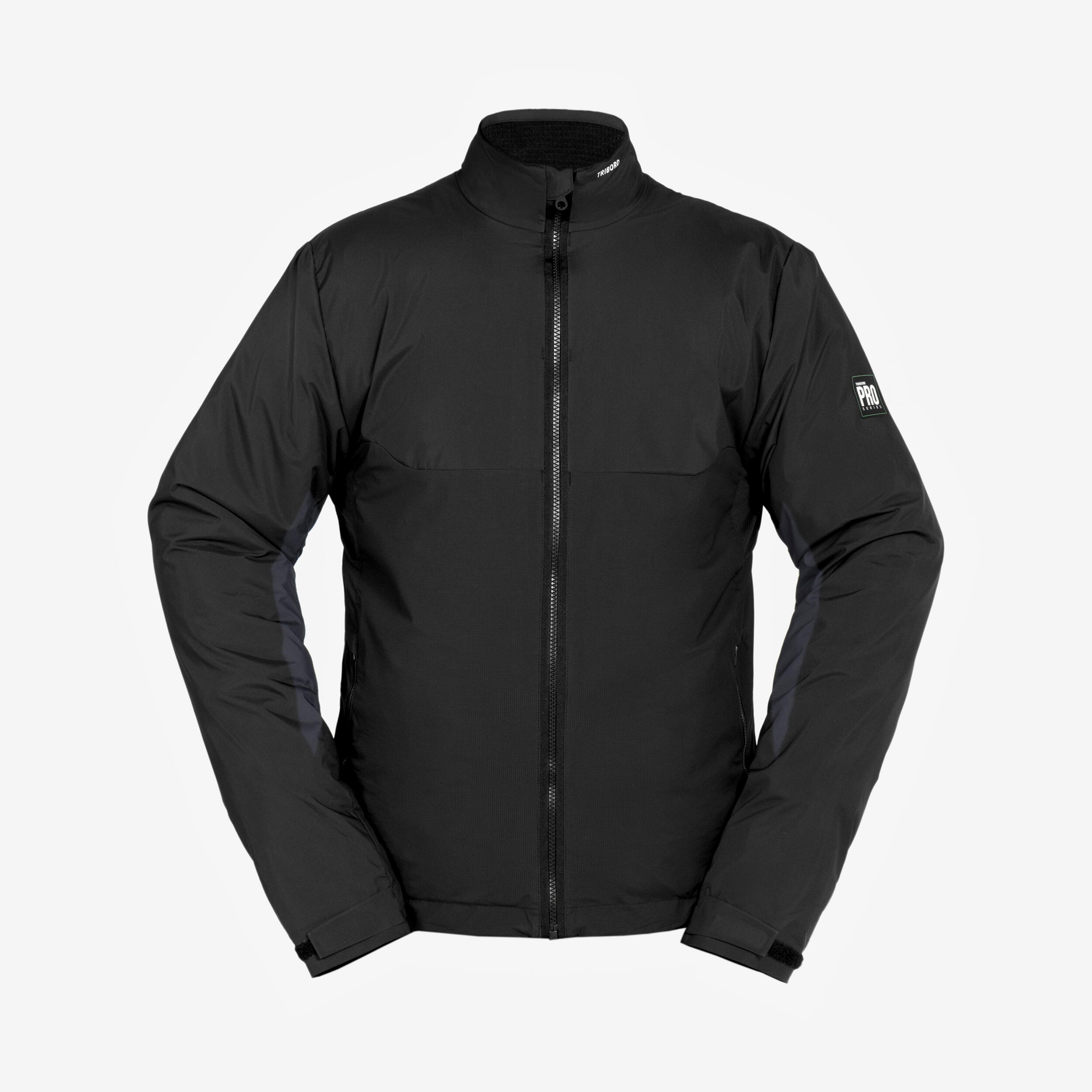 TRIBORD Men's merino-lined sailing jacket - Offshore Pro Series carbon grey