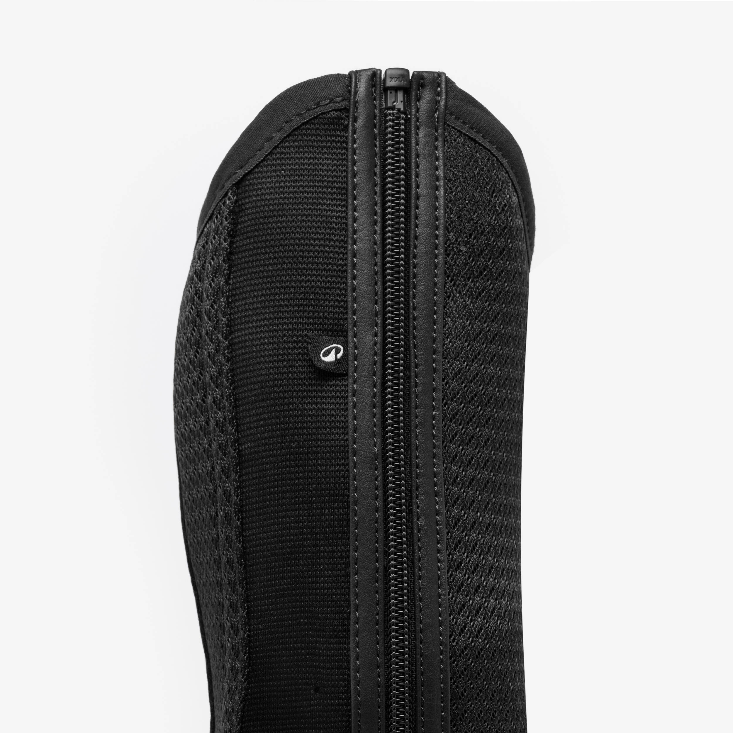 Kids' Horse Riding Mesh Half Chaps 100 - Black -  5