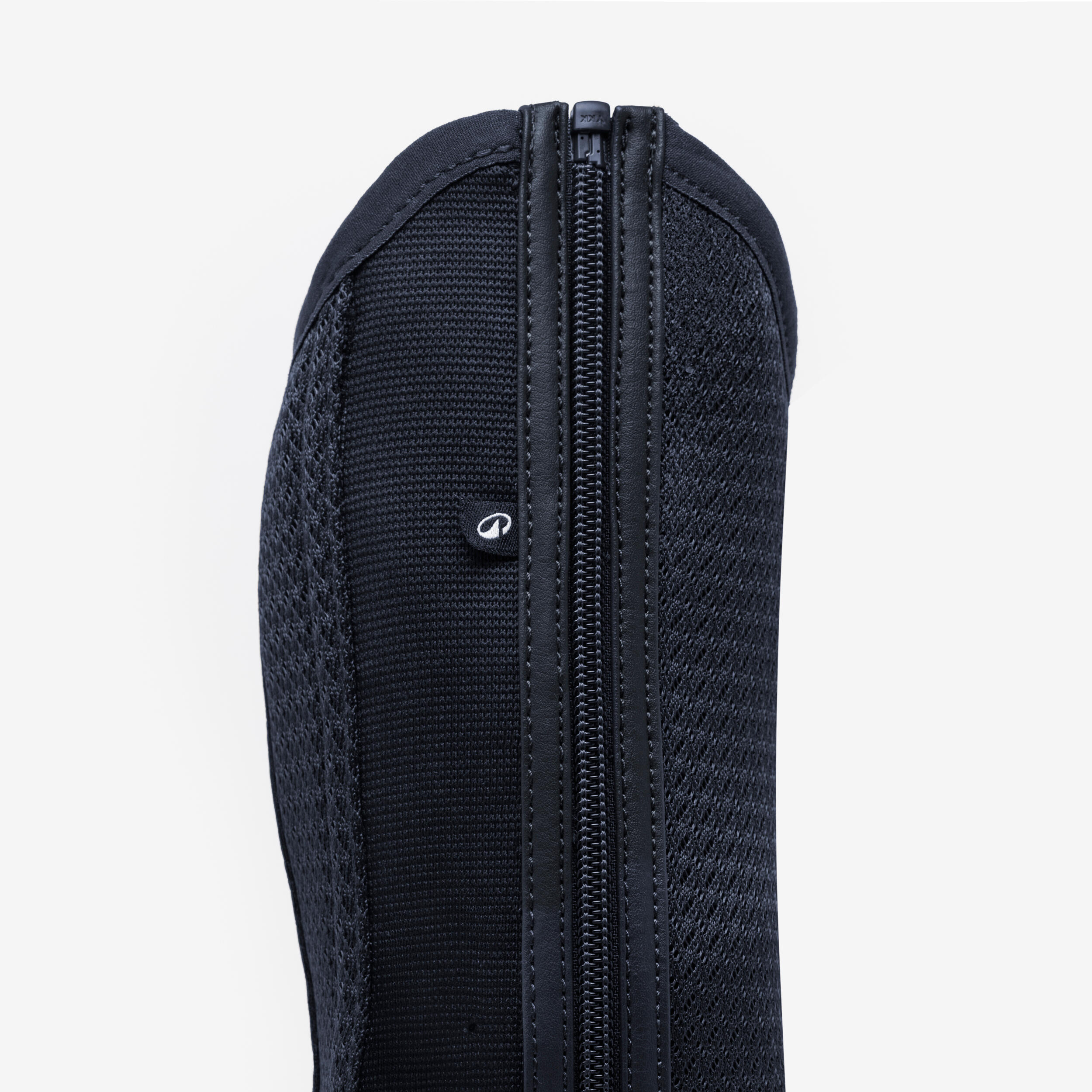 Kids' Horse Riding Mesh Half Chaps - 100 Navy - FOUGANZA