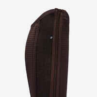 100 Mesh Adult Horse Riding Half-Chaps - Brown