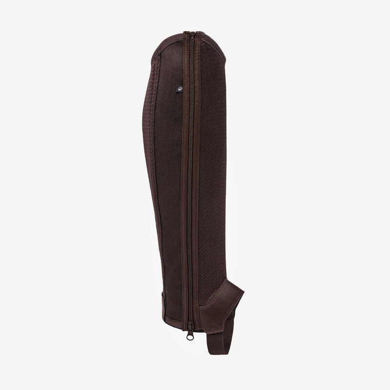 Mini-chaps équitation mesh Adulte - 100 marrons