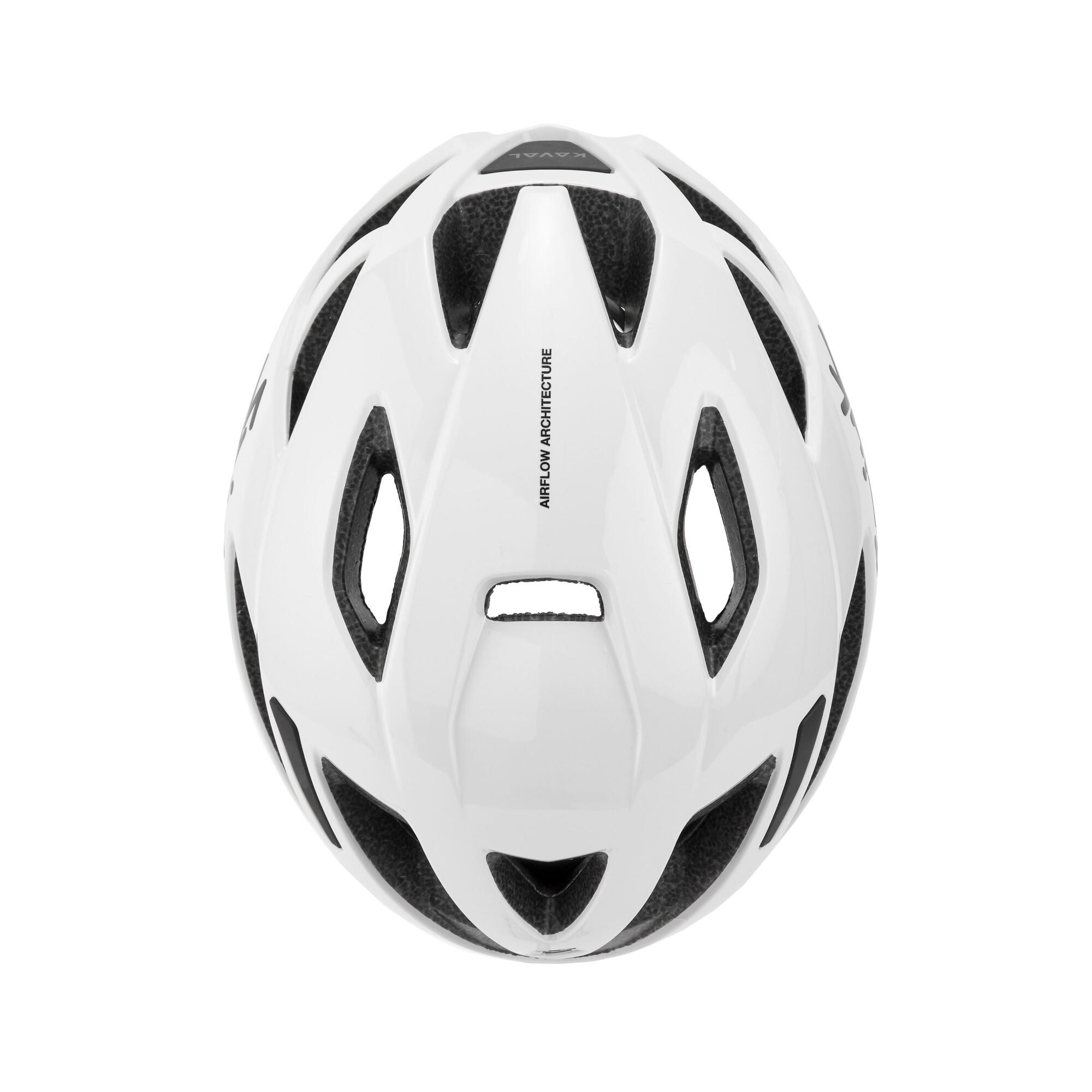 Casco bicicleta Spiuk Kaval blanco 2/3