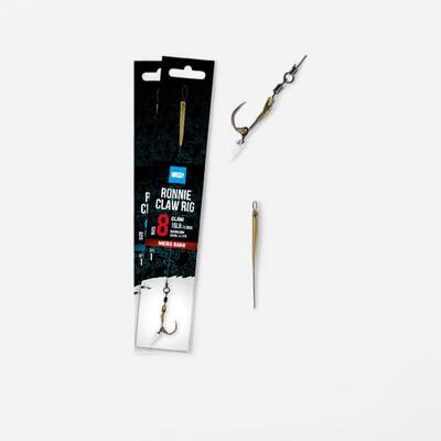Terminale carp fishing Nash RONNIE CLAW RIG taglia 4