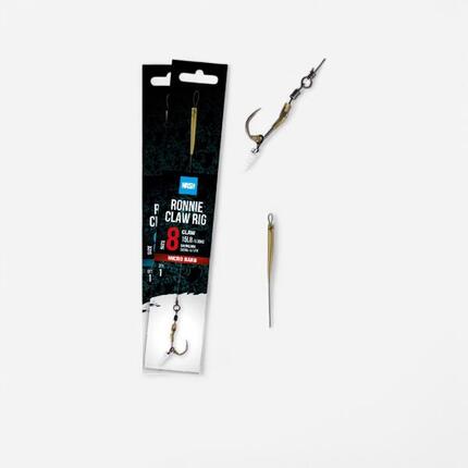 Bas de ligne Pêche de la carpe Ronnie Claw Rig Taille 6