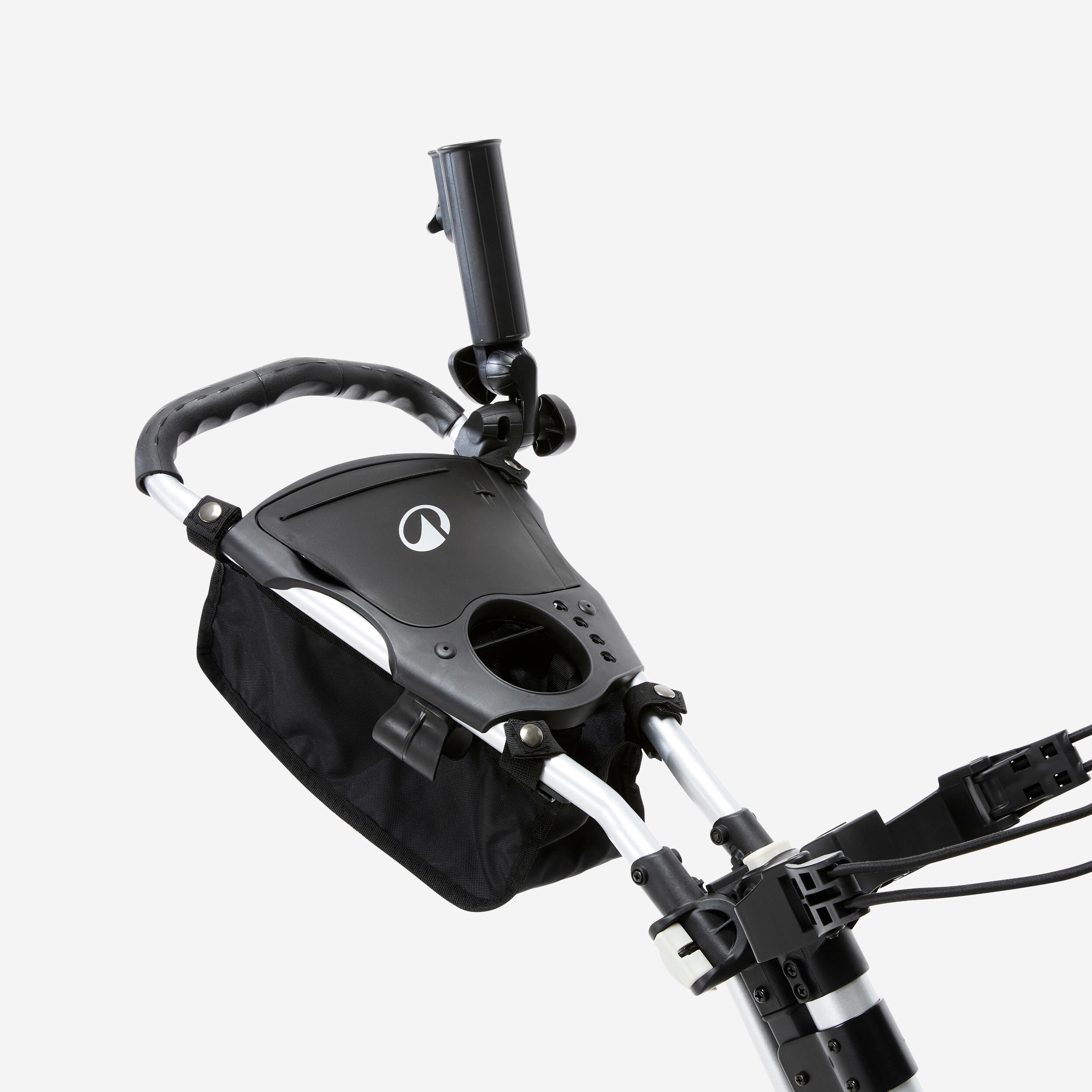 3-wheel golf trolley, Inesis 900 360° grey