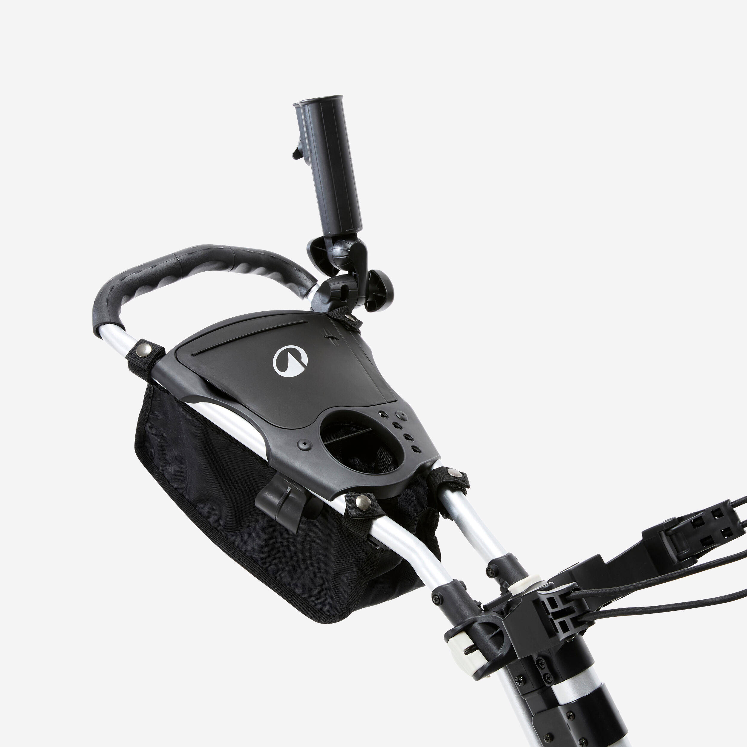 3-wheel golf trolley, Inesis 900 360° grey -  4